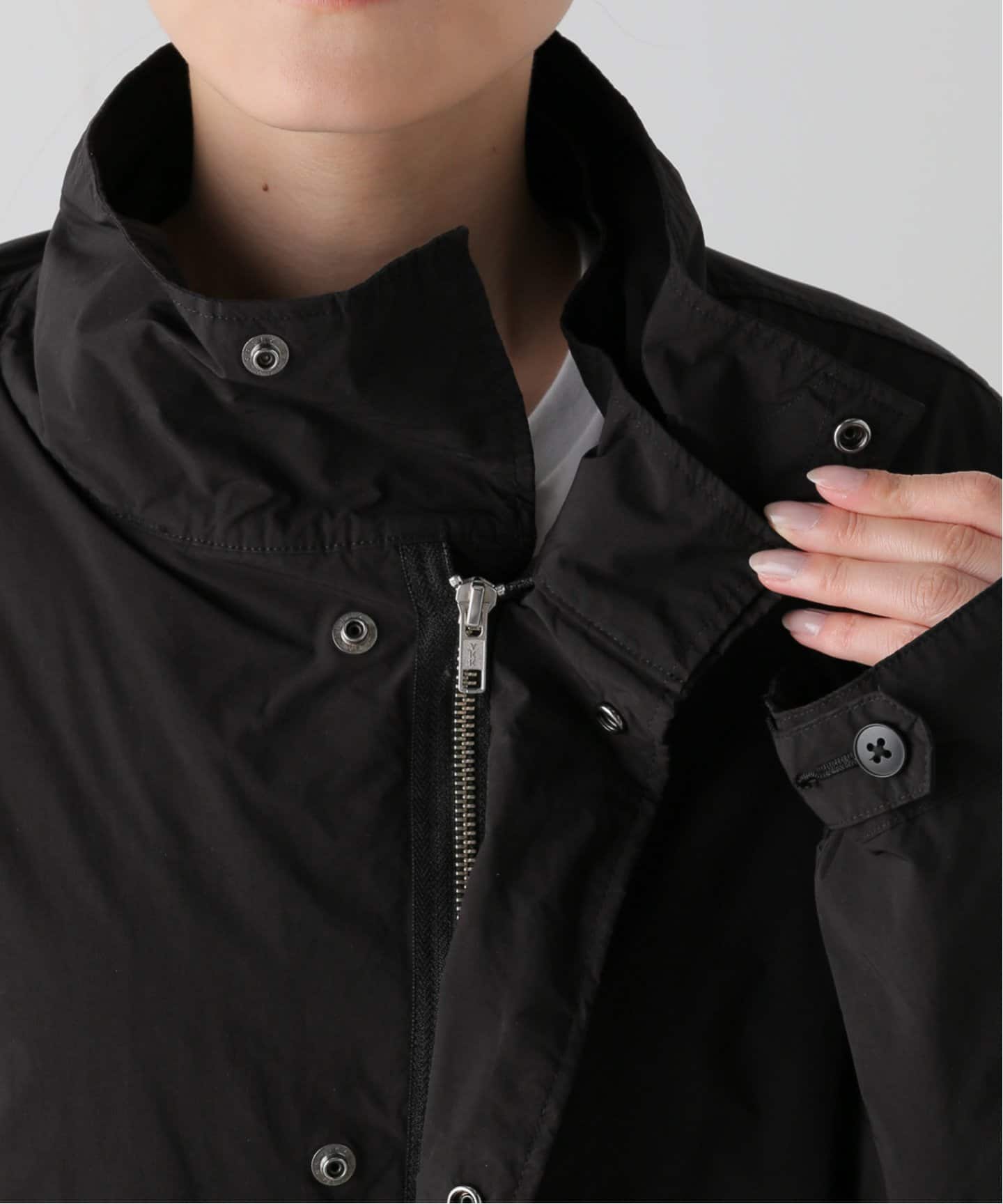 ATON (エイトン) AIR WEATHER SHORT MODS COAT AIR WEATHER | SHORT MODS COAT – ATON | エイトン