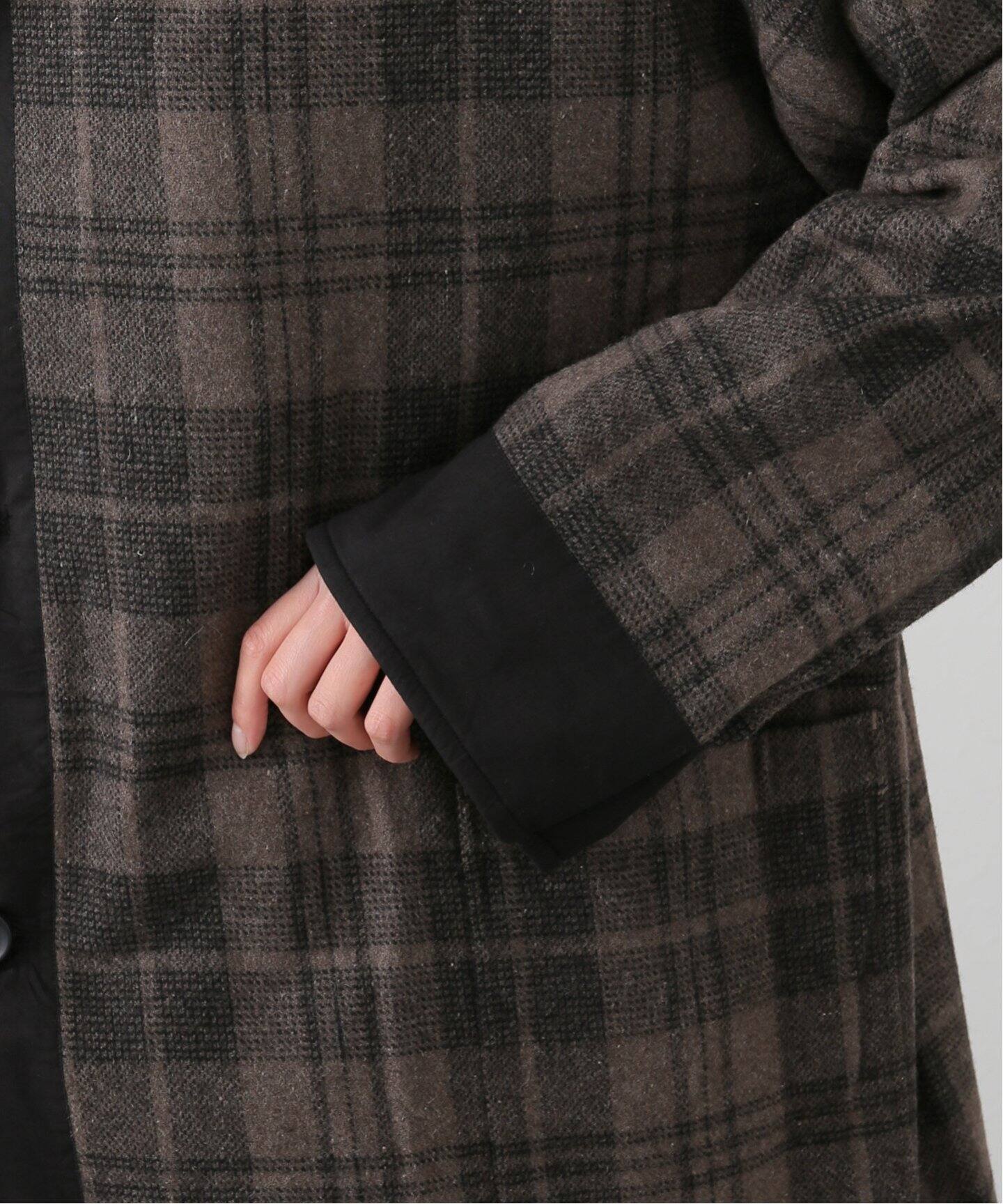 SOIL/ソイル】 REVERSIBLE HOODED LONG COAT（フードコート）｜journal