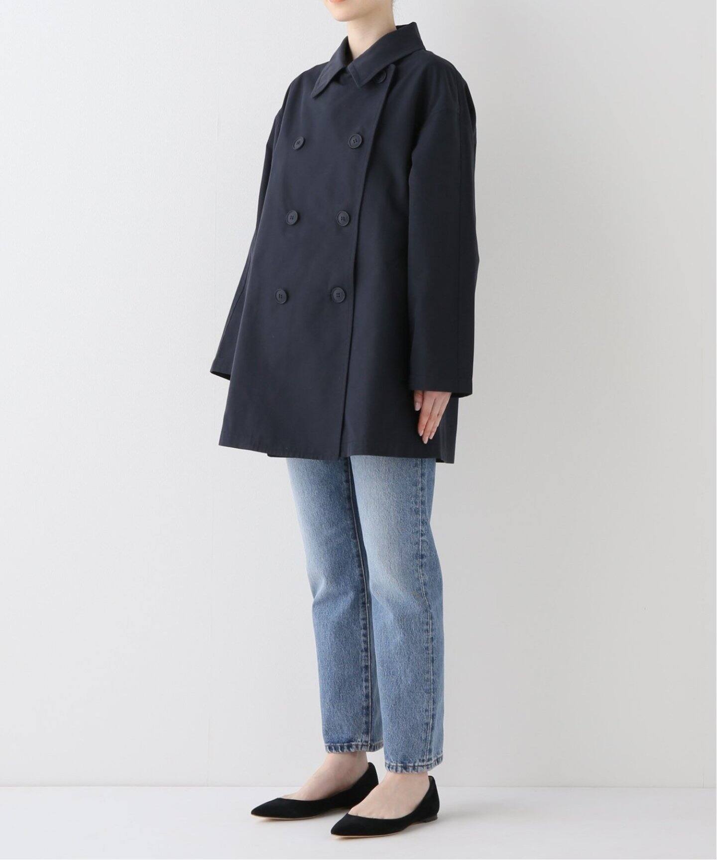 ジャーナルスタンダードレリューム ショートトレンチコート36サイズ JOURNAL STANDARD relume - ショート トレンチ コート