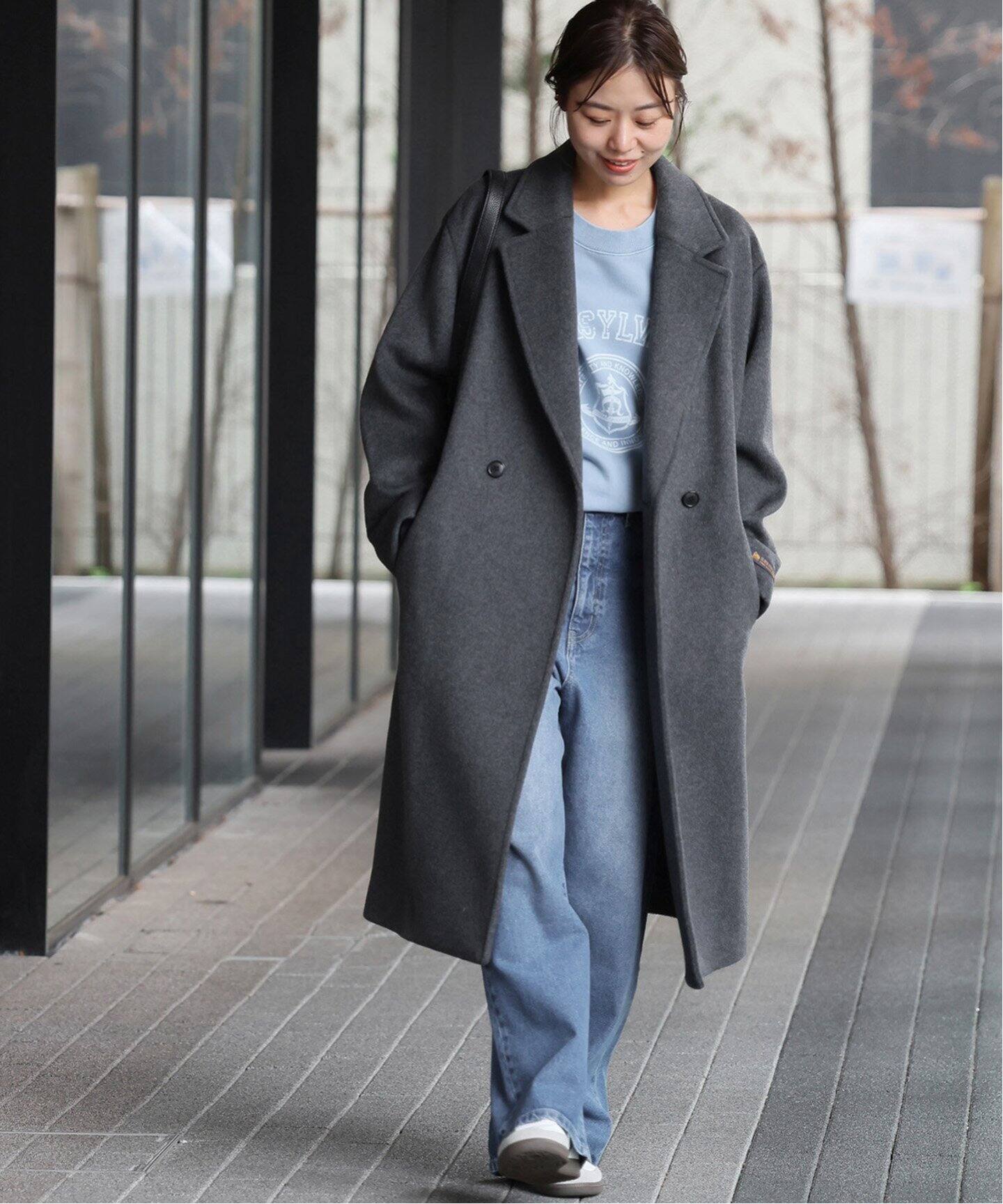 スーパーファインビーバーチェスターコート（チェスターコート  