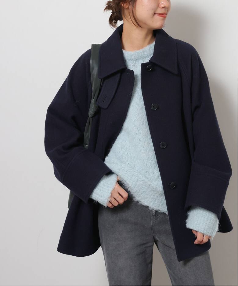尾州ウールスーパー100Aラインコート（ステンカラーコート）｜JOURNAL  
