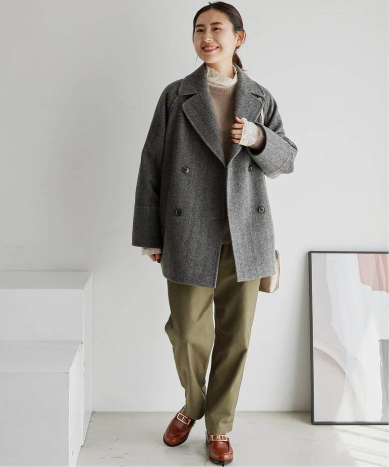 追加》尾州ウールスーパー100モッサPコート（ピーコート）｜JOURNAL  
