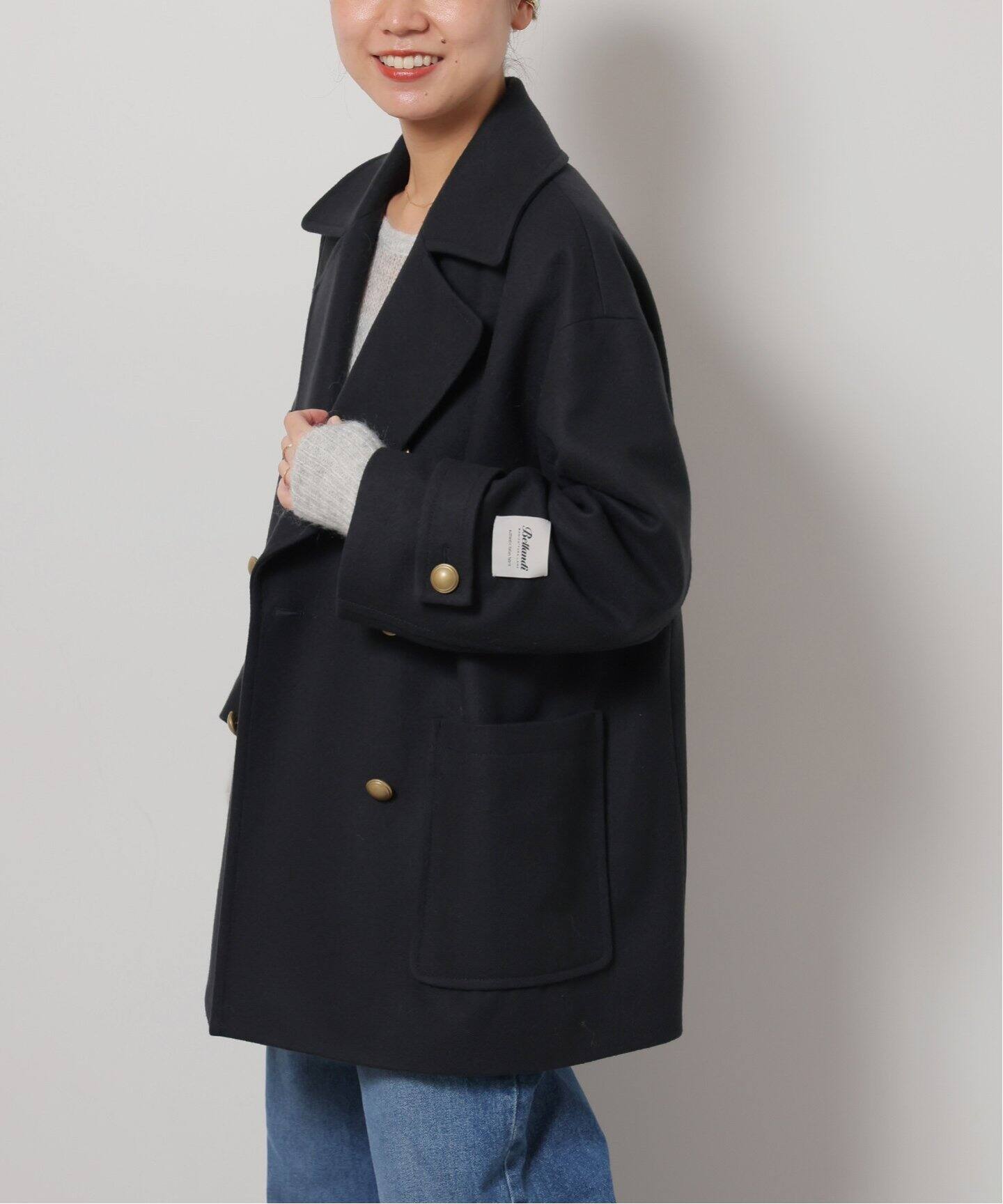 Bellandi】メルトンPコート（ピーコート）｜JOURNAL STANDARD relume  