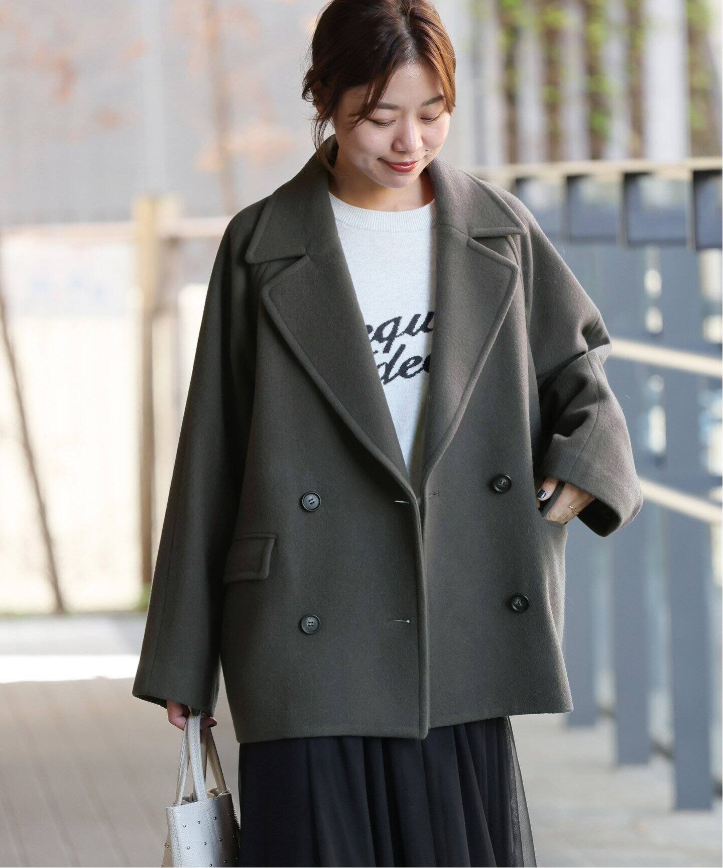 追加4》尾州ウールショートPコート（ピーコート）｜JOURNAL STANDARD  