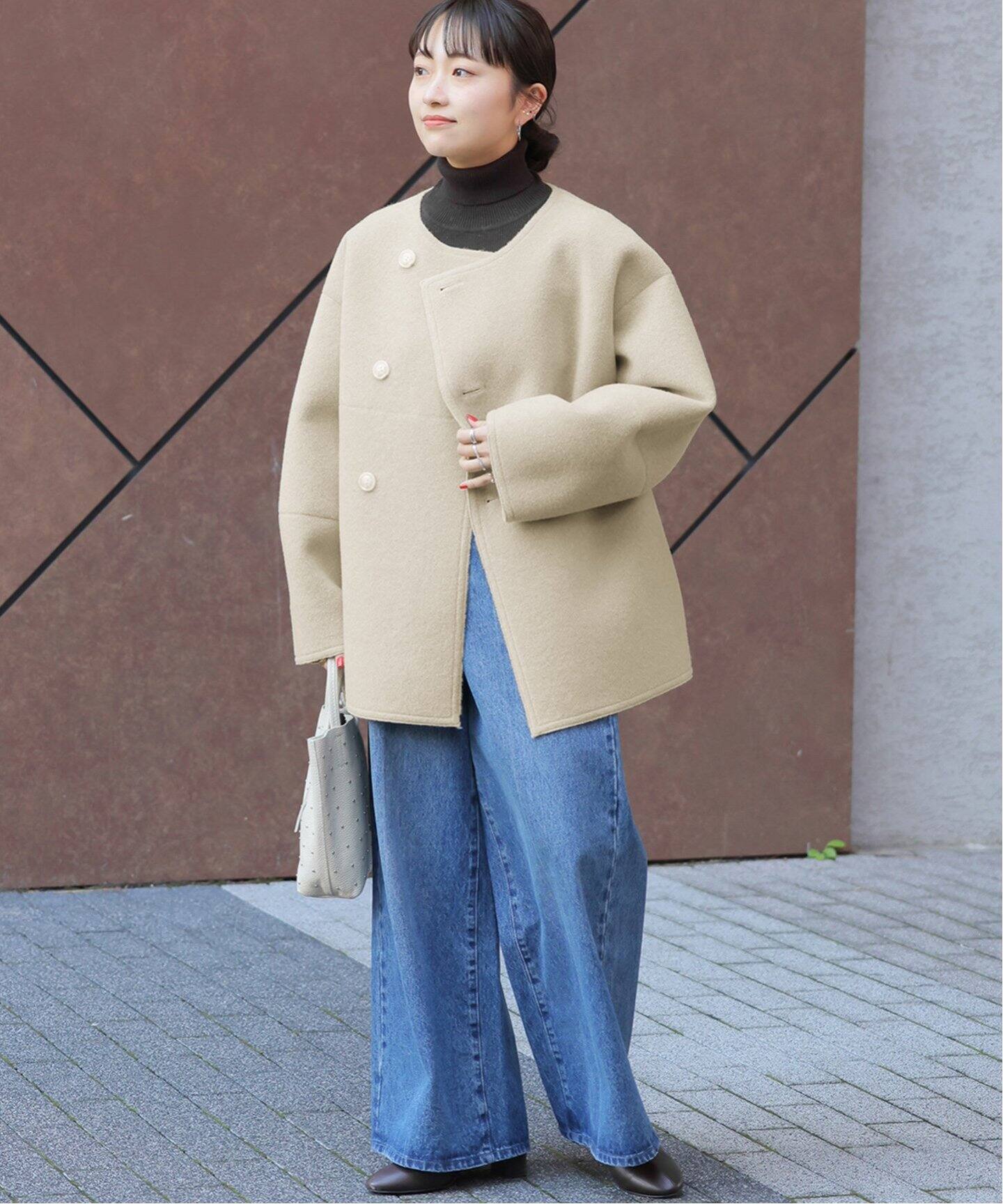 ジャーナルスタンダード リバーシブルコート2015A/W