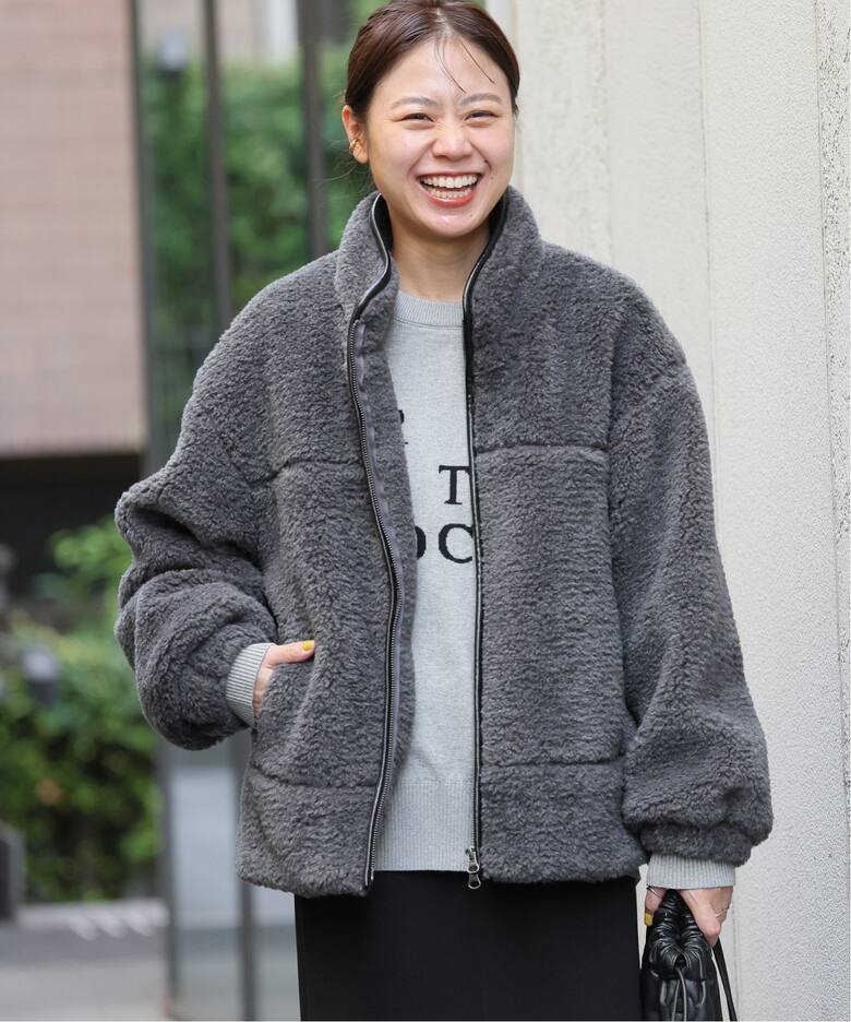 スタンドボアブルゾン（ボア・フリース）｜JOURNAL STANDARD relume 