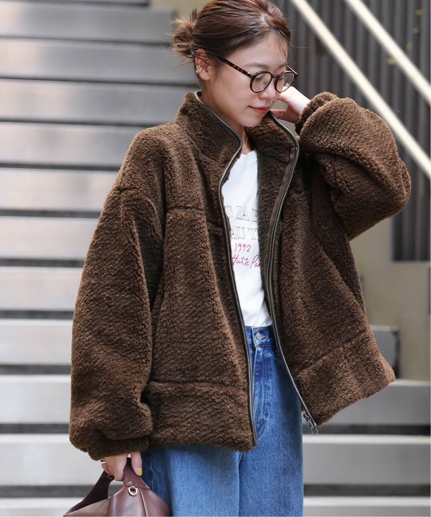 スタンドボアブルゾン（ボア・フリース）｜JOURNAL STANDARD relume 