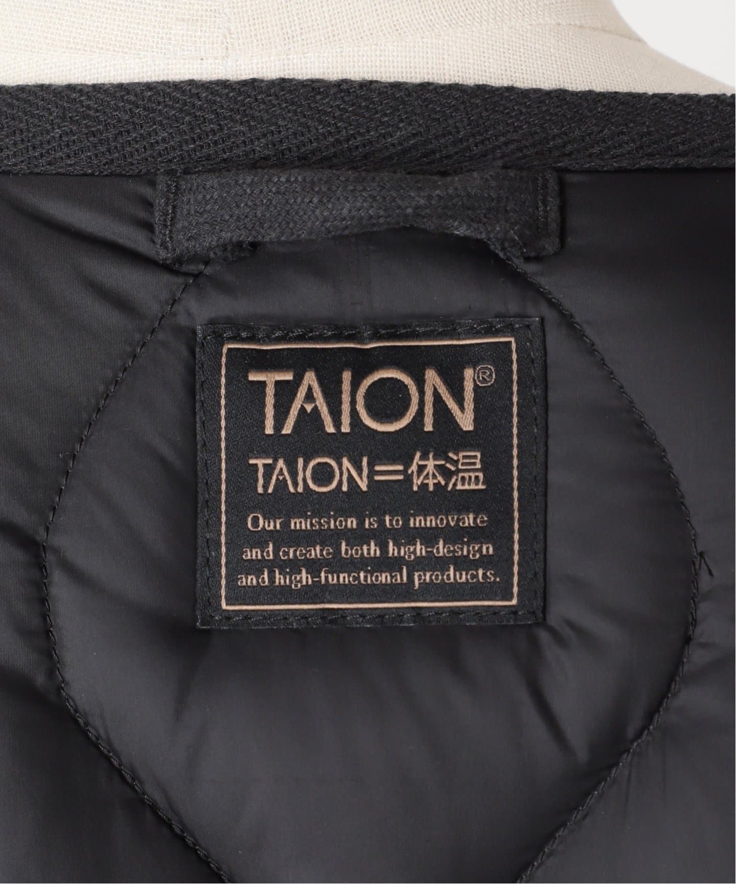 新品同様❤別注 Relume【TAION 体温】 ミリタリーダウンジャケット 追加》別注【TAION / タイオン】*RELUME ミリタリーダウン