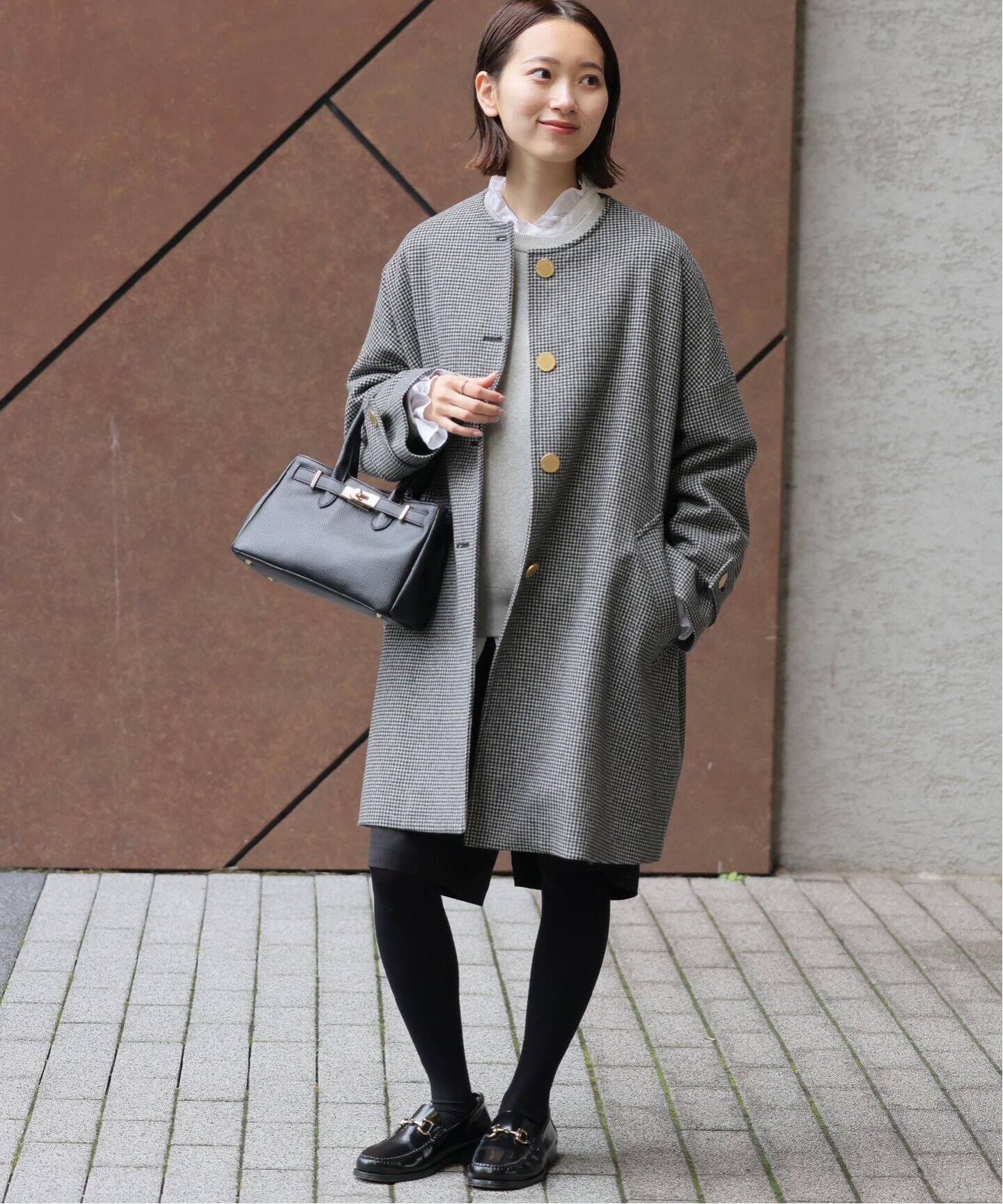 別注【TRADITIONAL WEATHERWEAR】MALTON N/C：ノーカラーコート（ノー 