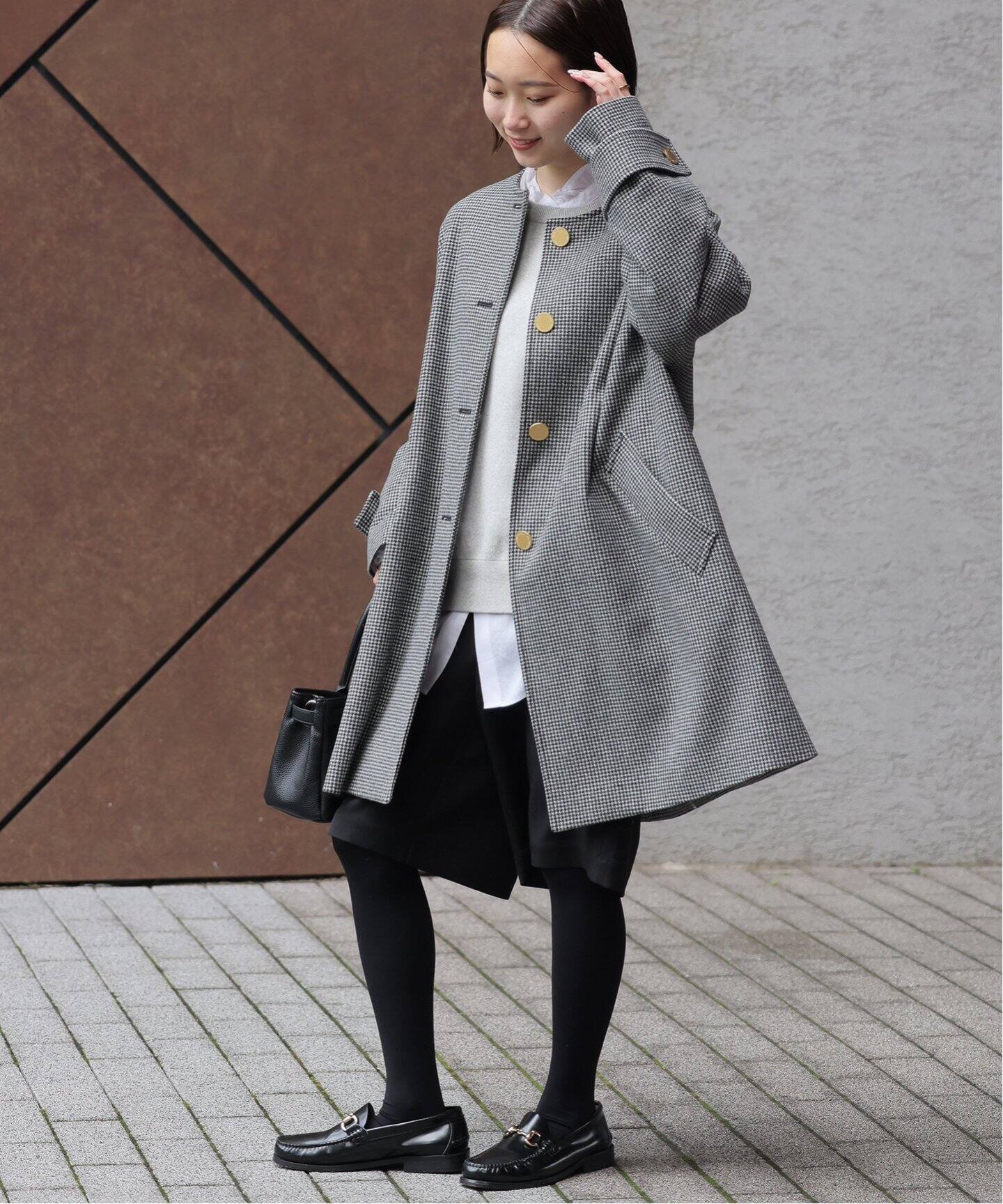 別注【TRADITIONAL WEATHERWEAR】MALTON N/C：ノーカラーコート（ノー 