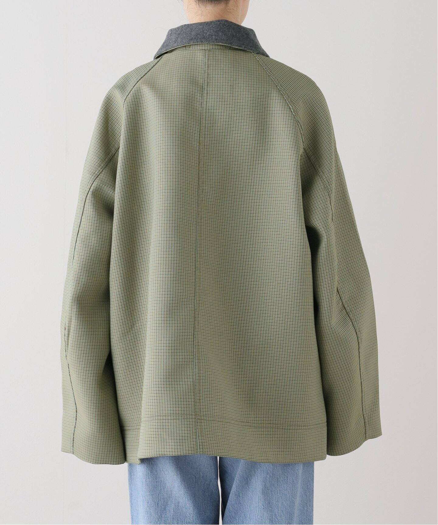 TODAYFUL / トゥデイフル】 Houndstooth Raglan Jacket：ジャケット 
