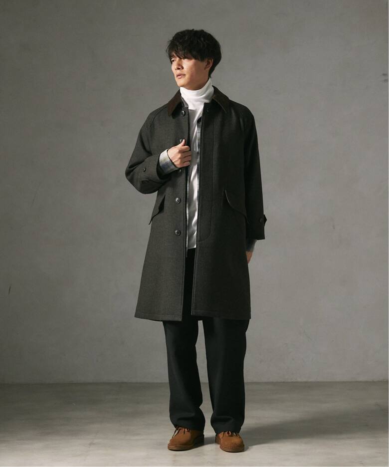 希少】HACKETT LONDON 乗っけ ヴィンテージ バルマカーンコート 厚手