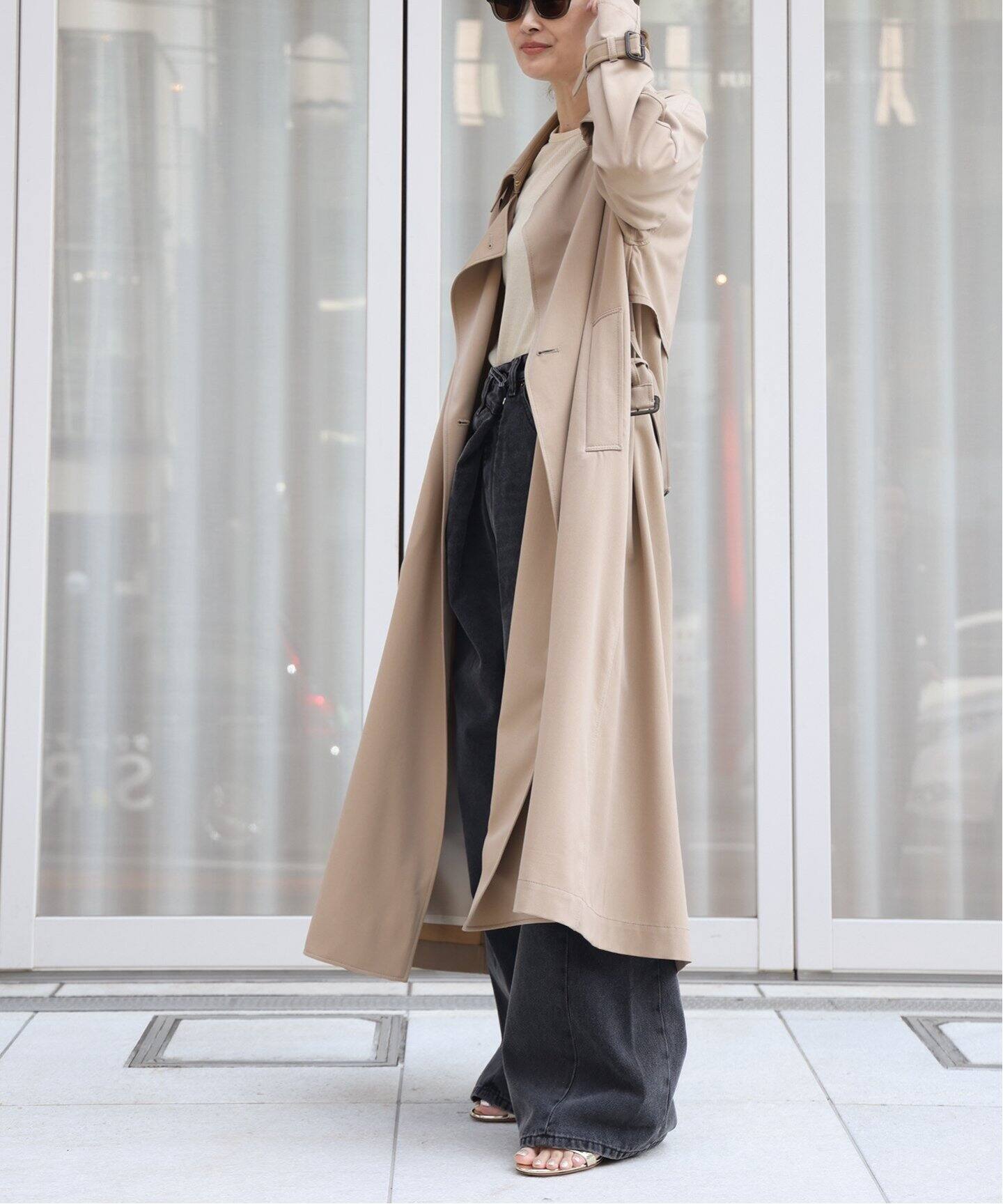 GABARDINE TRENCH（トレンチコート）｜Deuxieme Classe 