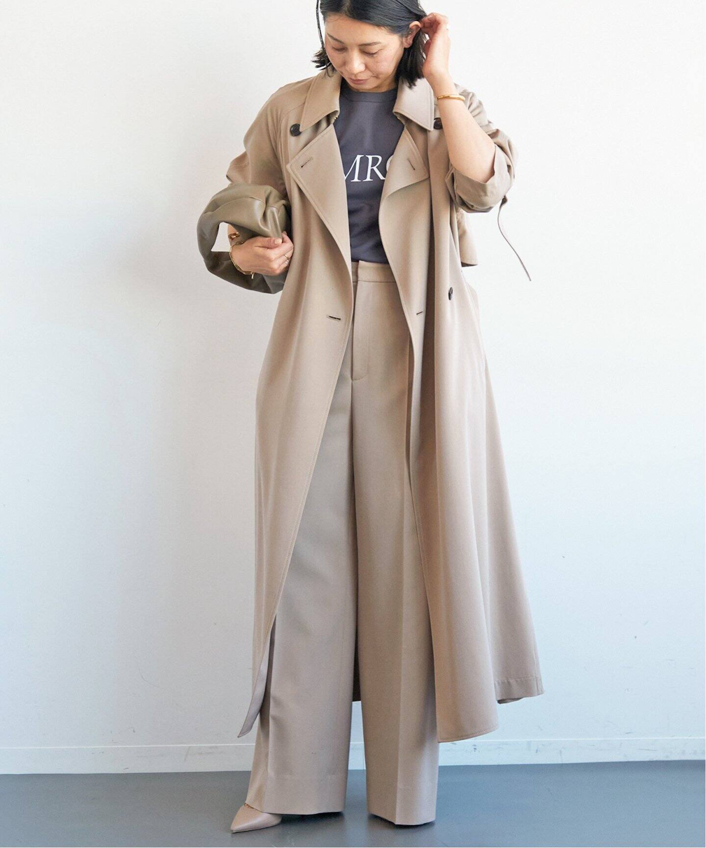 GABARDINE TRENCH（トレンチコート）｜Deuxieme Classe  