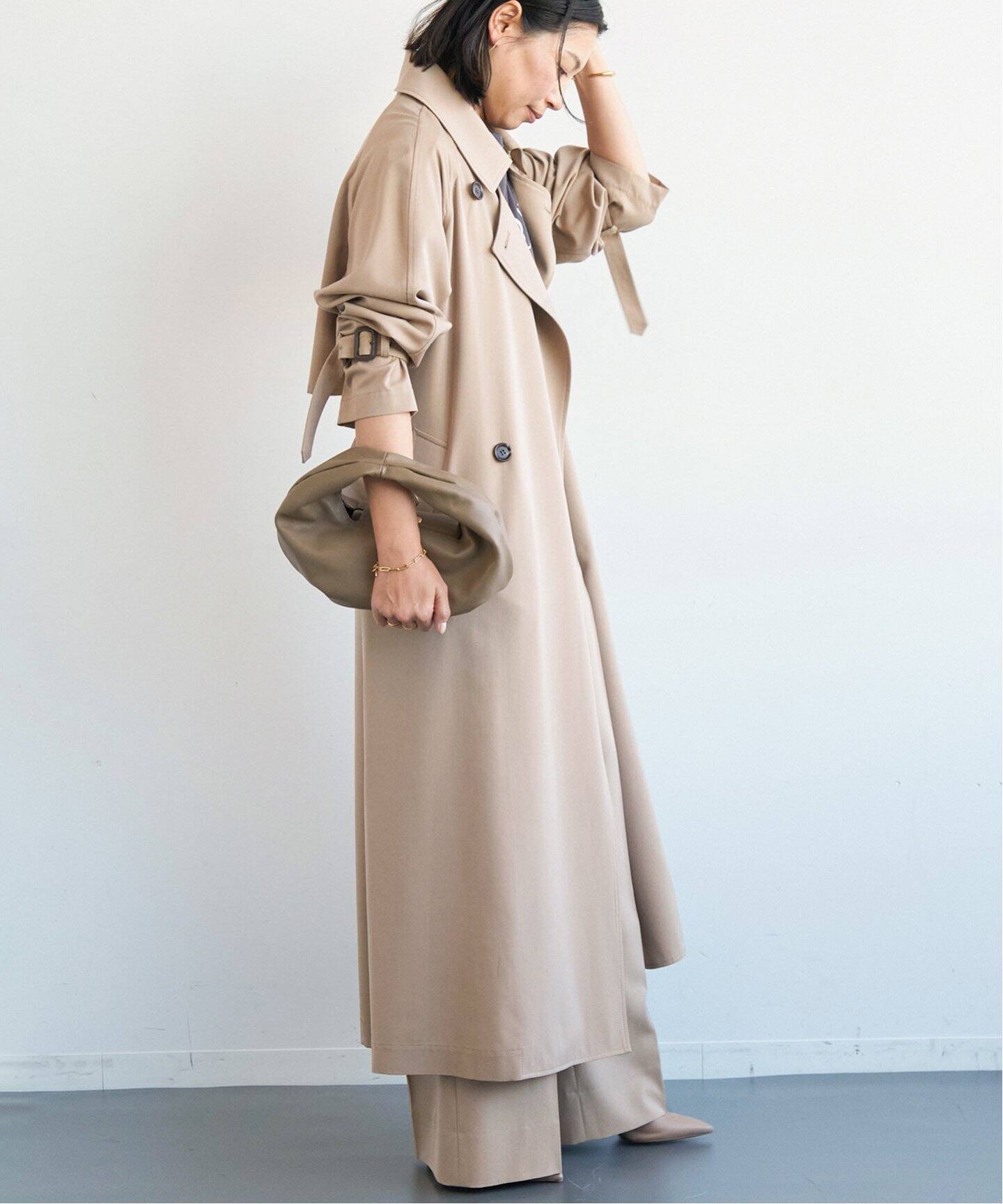 GABARDINE TRENCH（トレンチコート）｜Deuxieme Classe  