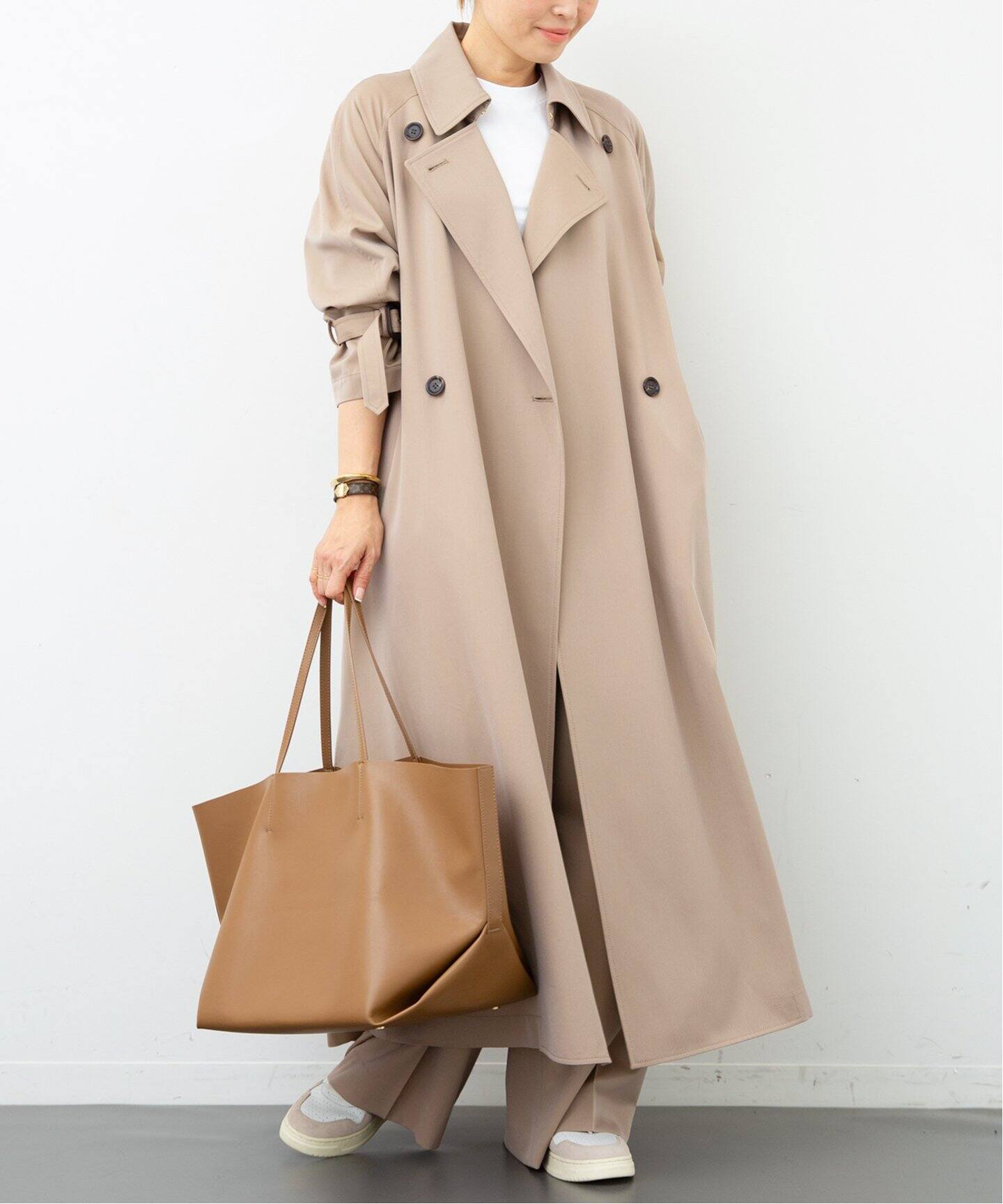GABARDINE TRENCH（トレンチコート）｜Deuxieme Classe  