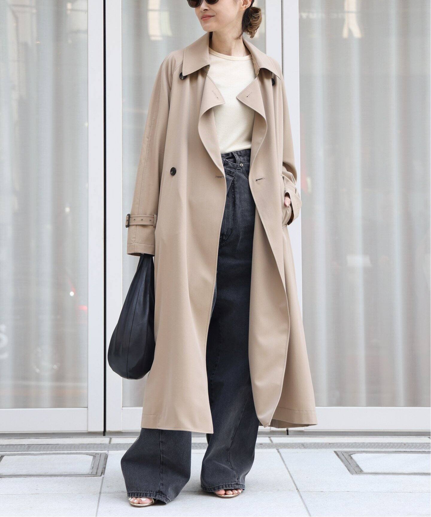 GABARDINE TRENCH（トレンチコート）｜Deuxieme Classe  