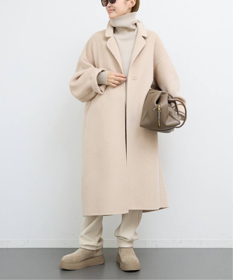 ウールアンゴラリバーコート（チェスターコート）｜Deuxieme Classe  