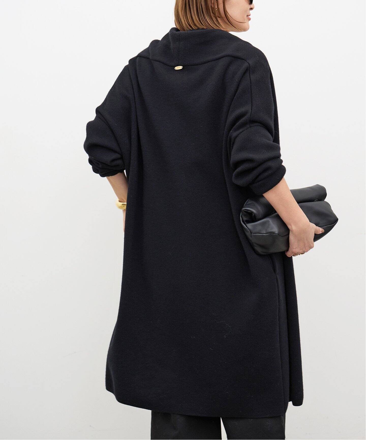 SMOOTH KNIT GOWN MIDI コート（その他ブルゾン／アウター）｜Deuxieme 
