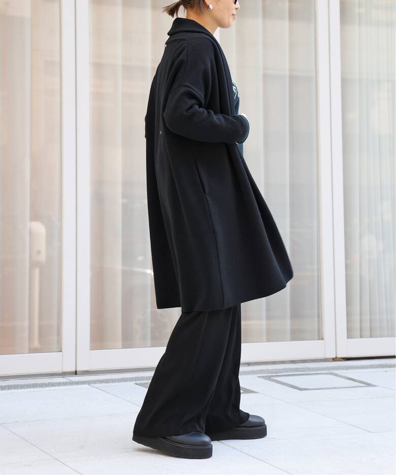 SMOOTH KNIT GOWN MIDI コート（その他ブルゾン／アウター）｜Deuxieme  