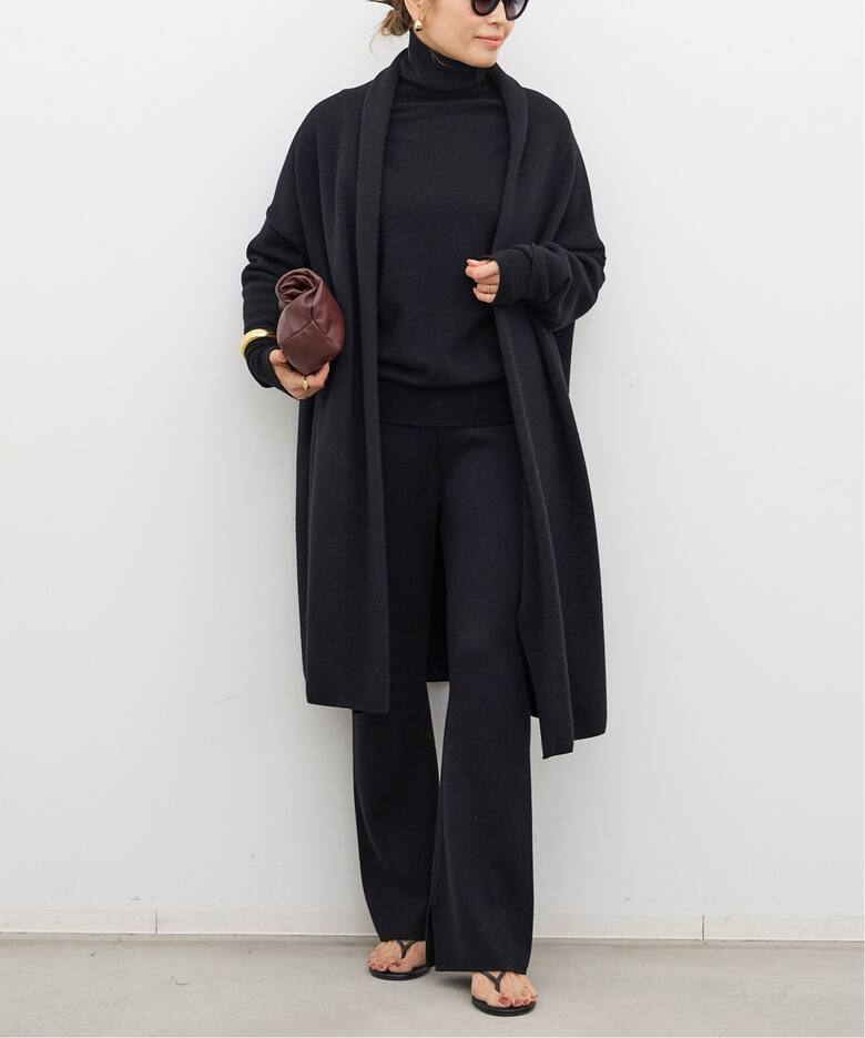 SMOOTH KNIT GOWN MIDI コート（その他ブルゾン／アウター）｜Deuxieme  