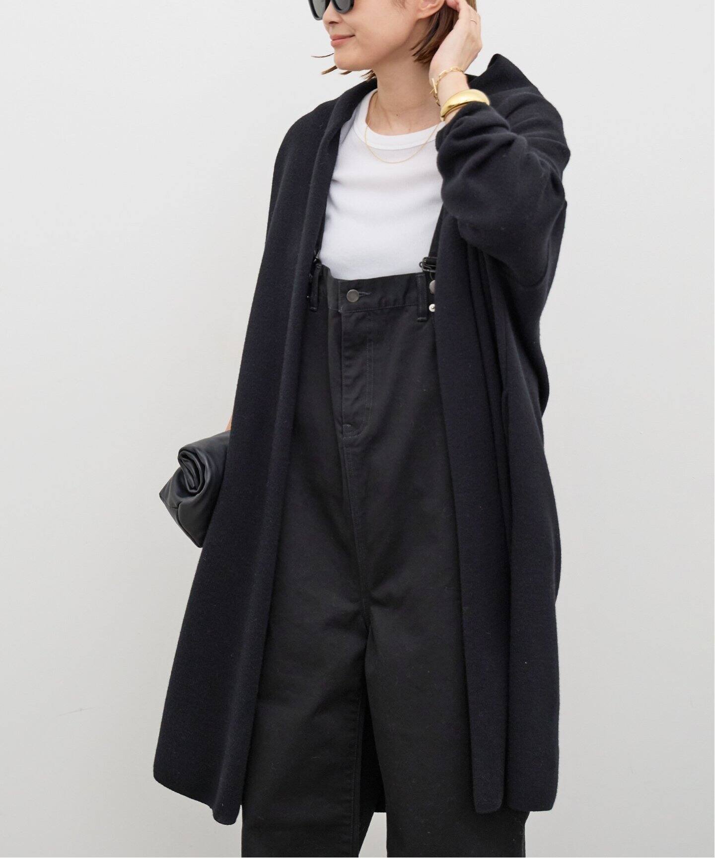 SMOOTH KNIT GOWN MIDI コート（その他ブルゾン／アウター）｜Deuxieme 
