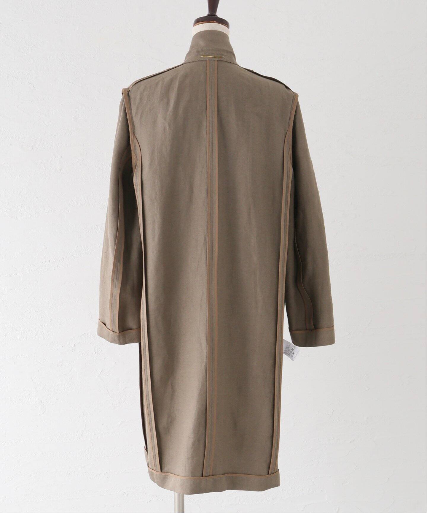 リネン マテリアルコート（その他ブルゾン／アウター）｜Deuxieme  