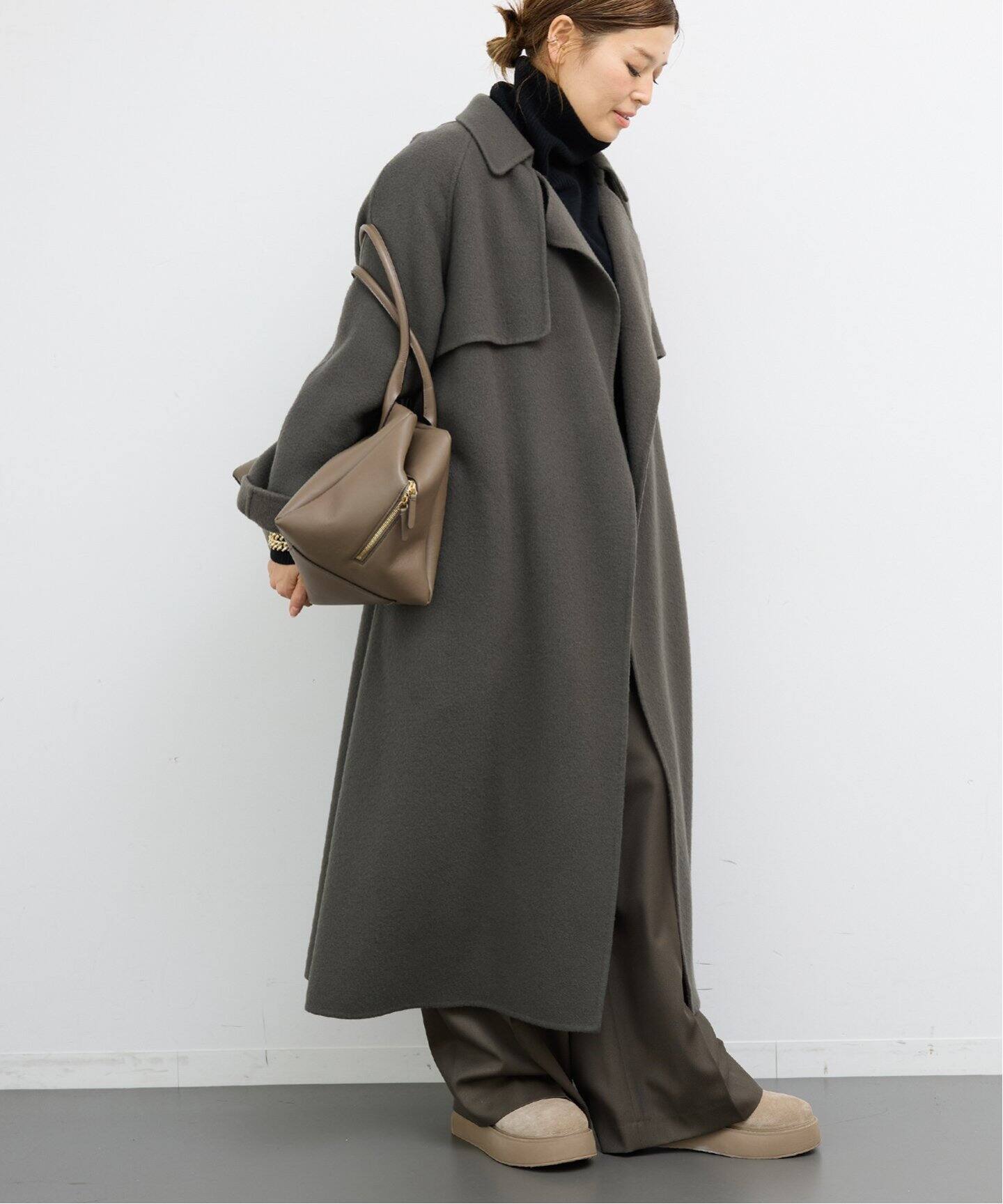 ウールナイロン Nonchalant Coat（その他ブルゾン／アウター 