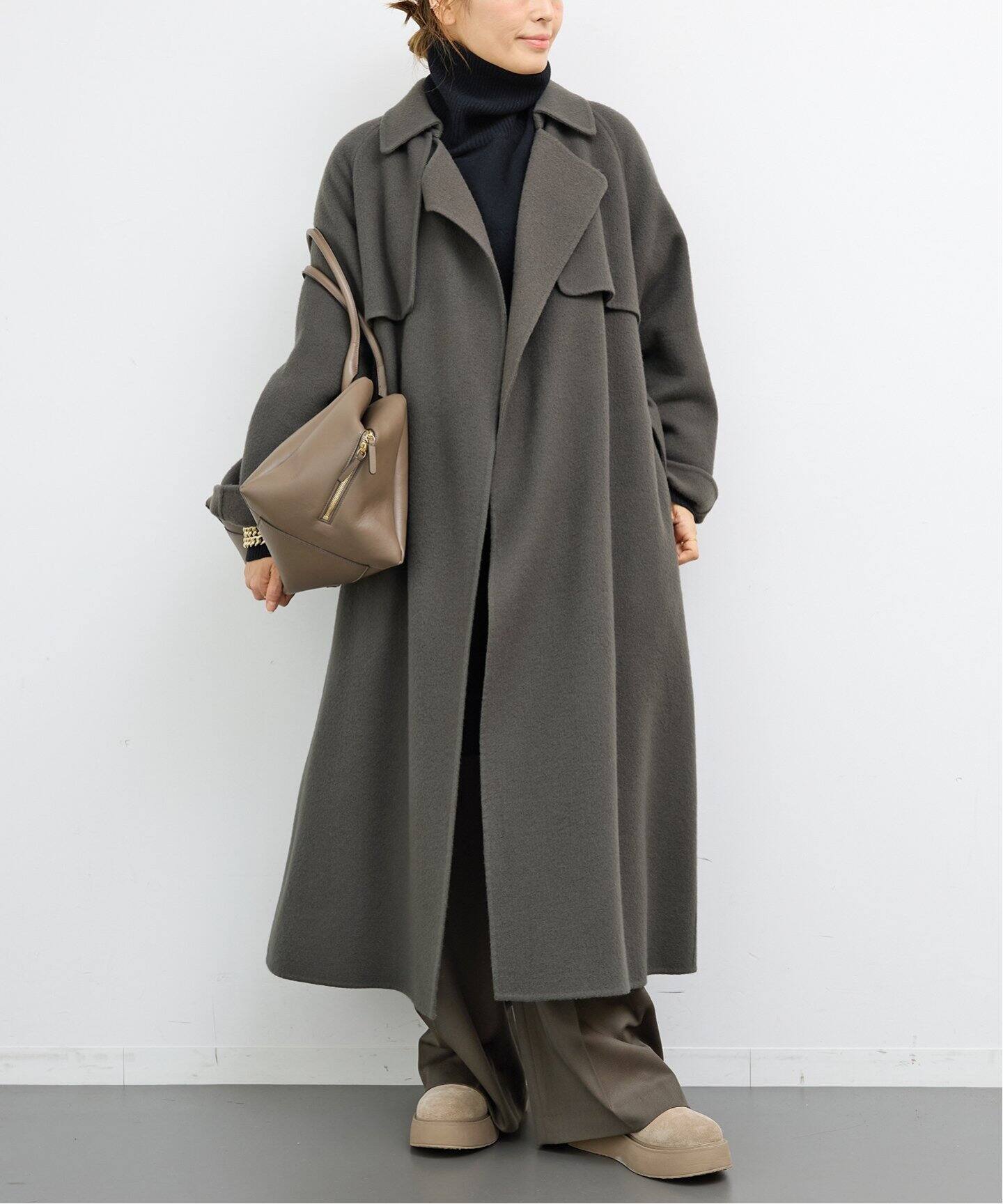 ウールナイロン Nonchalant Coat（その他ブルゾン／アウター 