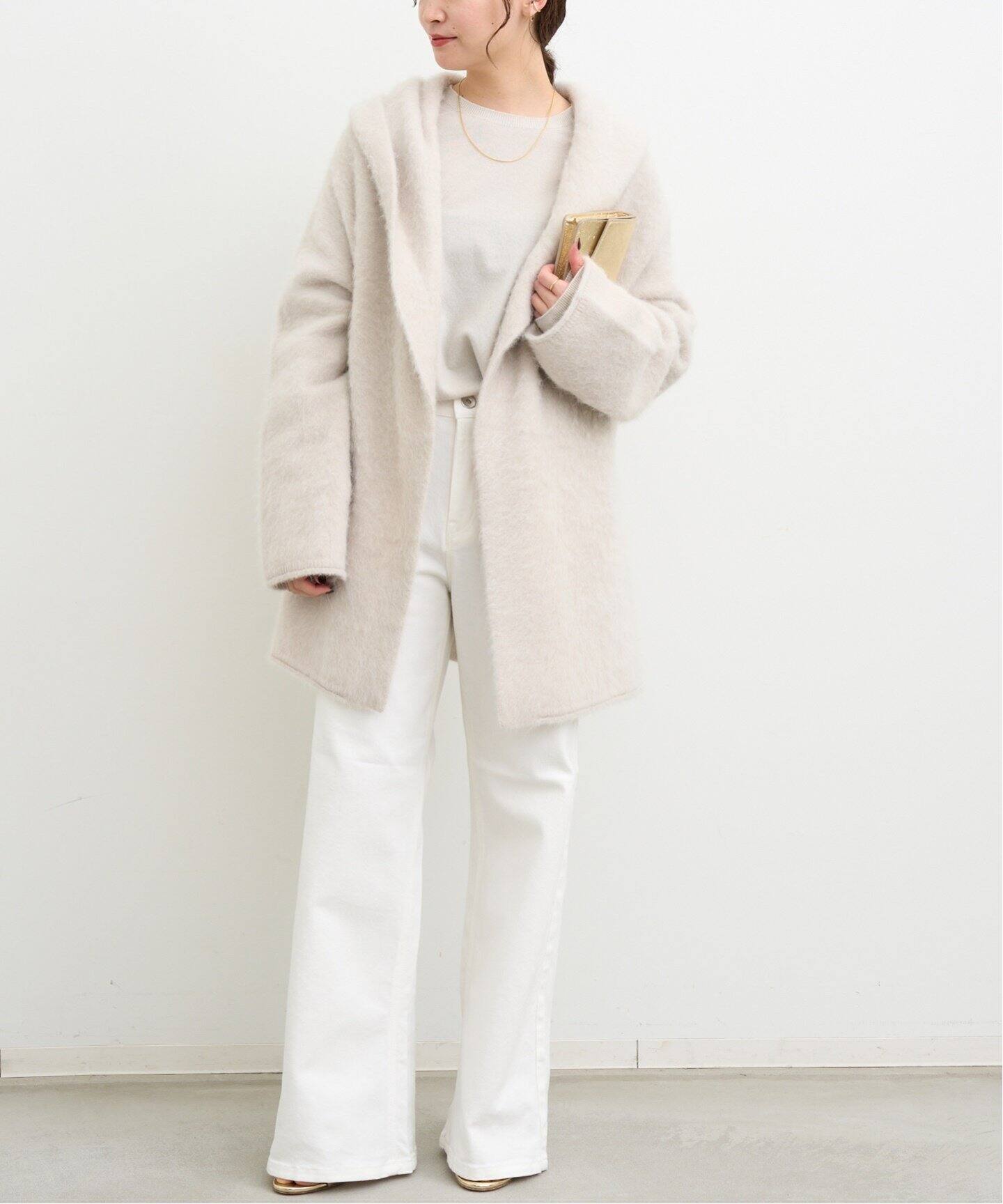 Alpaca Fluffy Gown（その他ブルゾン／アウター）｜Deuxieme Classe 