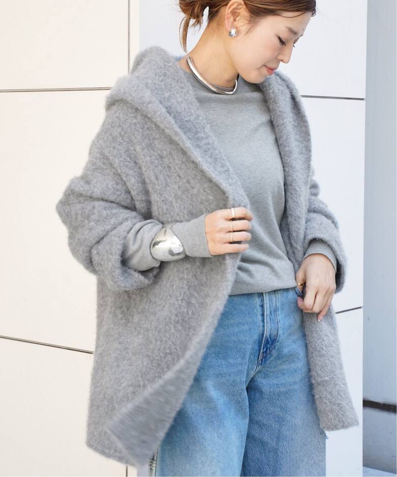 Alpaca Fluffy Gown（その他ブルゾン／アウター）｜Deuxieme Classe  