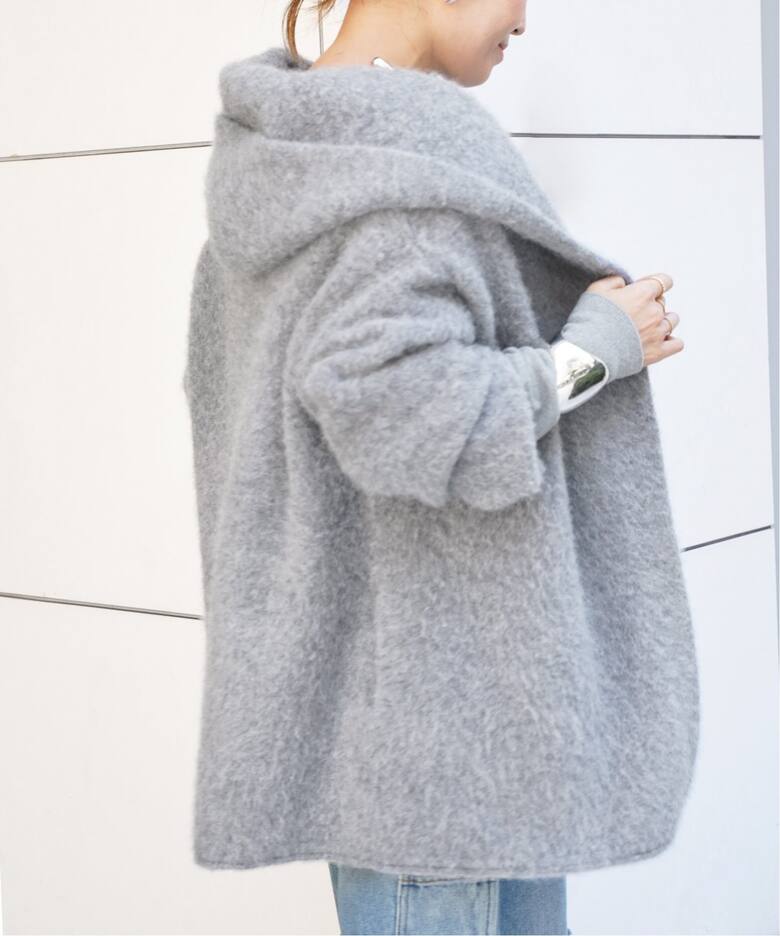 Alpaca Fluffy Gown（その他ブルゾン／アウター）｜Deuxieme Classe  