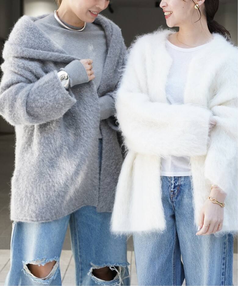 Alpaca Fluffy Gown（その他ブルゾン／アウター）｜Deuxieme Classe  