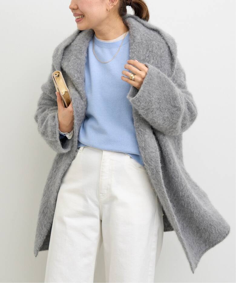 Alpaca Fluffy Gown（その他ブルゾン／アウター）｜Deuxieme Classe  