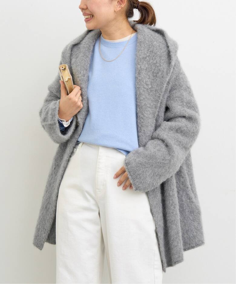 Alpaca Fluffy Gown（その他ブルゾン／アウター）｜Deuxieme Classe  