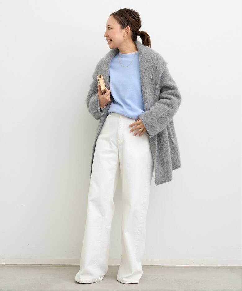 Alpaca Fluffy Gown（その他ブルゾン／アウター）｜Deuxieme Classe  