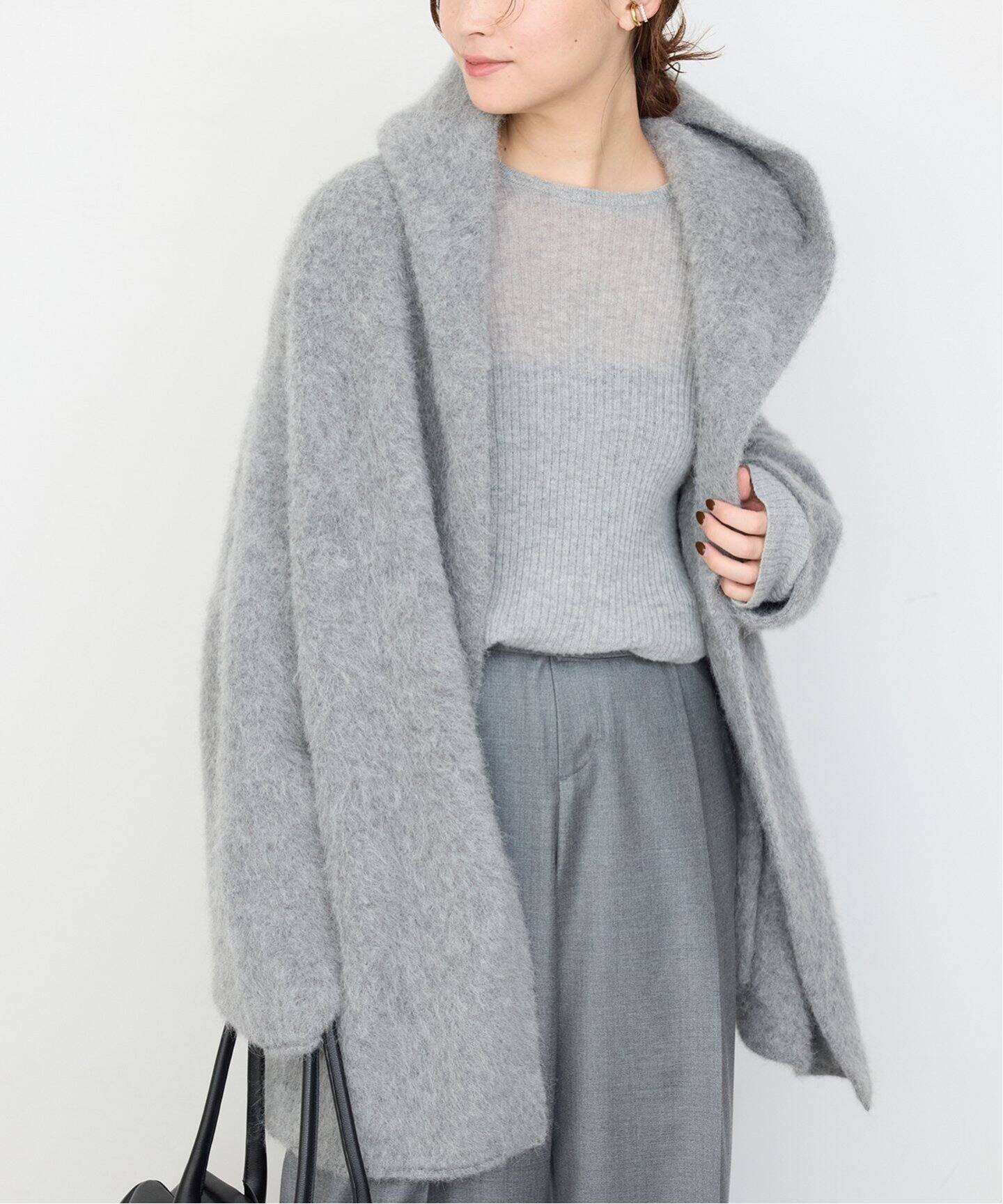 Alpaca Fluffy Gown（その他ブルゾン／アウター）｜Deuxieme Classe 