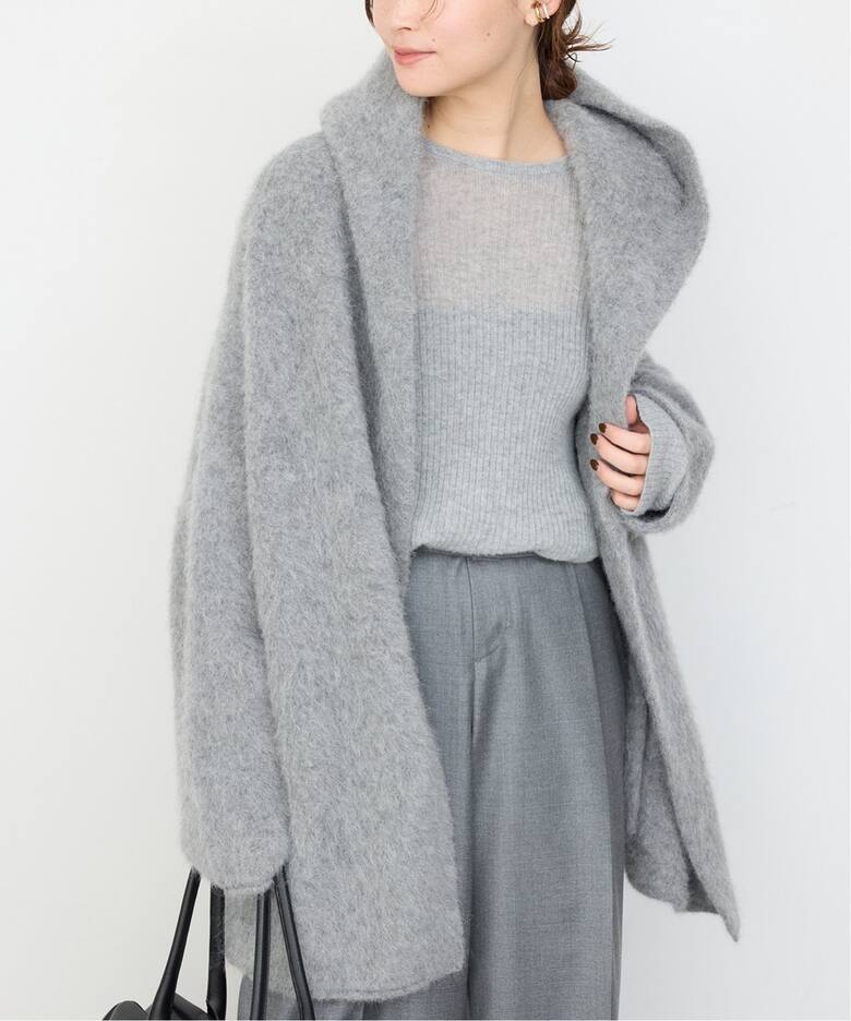 Alpaca Fluffy Gown（その他ブルゾン／アウター）｜Deuxieme Classe  