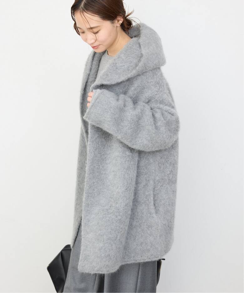 Alpaca Fluffy Gown（その他ブルゾン／アウター）｜Deuxieme Classe  