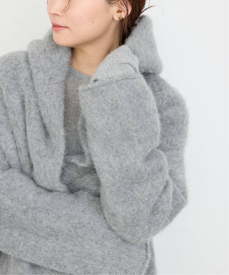 Alpaca Fluffy Gown（その他ブルゾン／アウター）｜Deuxieme Classe  