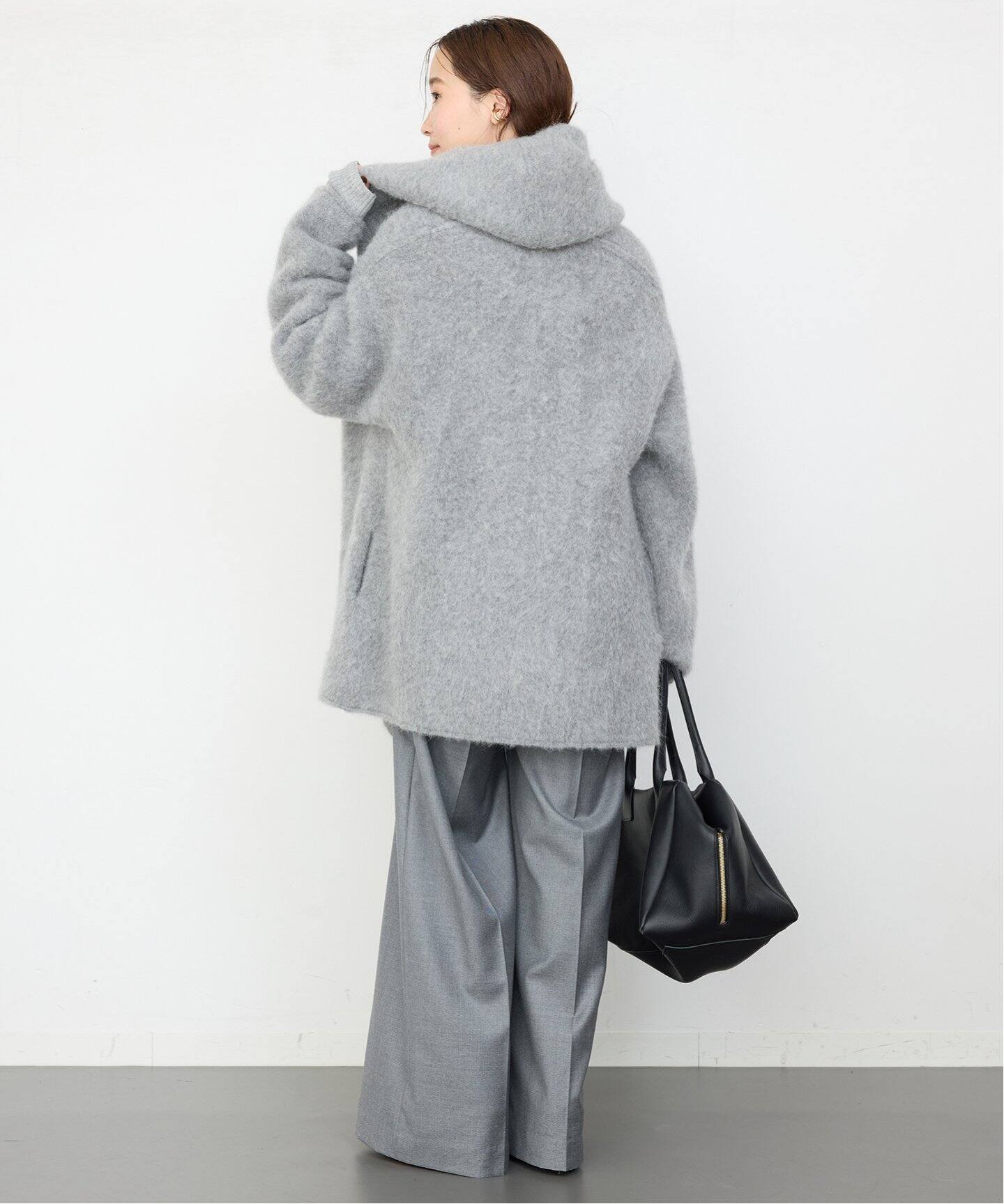 Alpaca Fluffy Gown（その他ブルゾン／アウター）｜Deuxieme Classe 