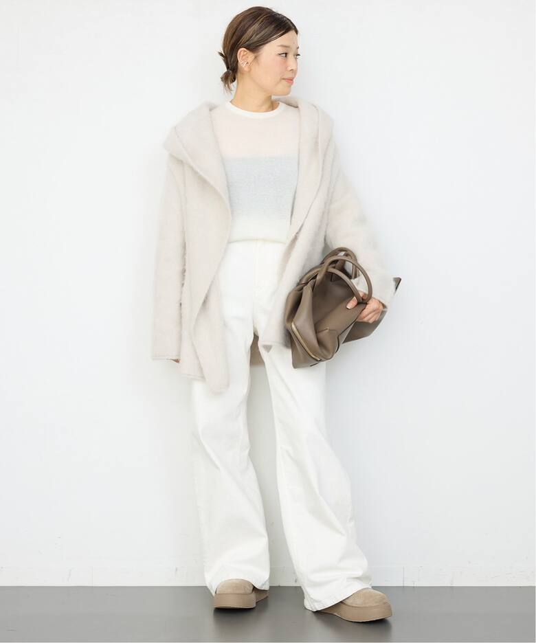 Alpaca Fluffy Gown（その他ブルゾン／アウター）｜Deuxieme Classe  