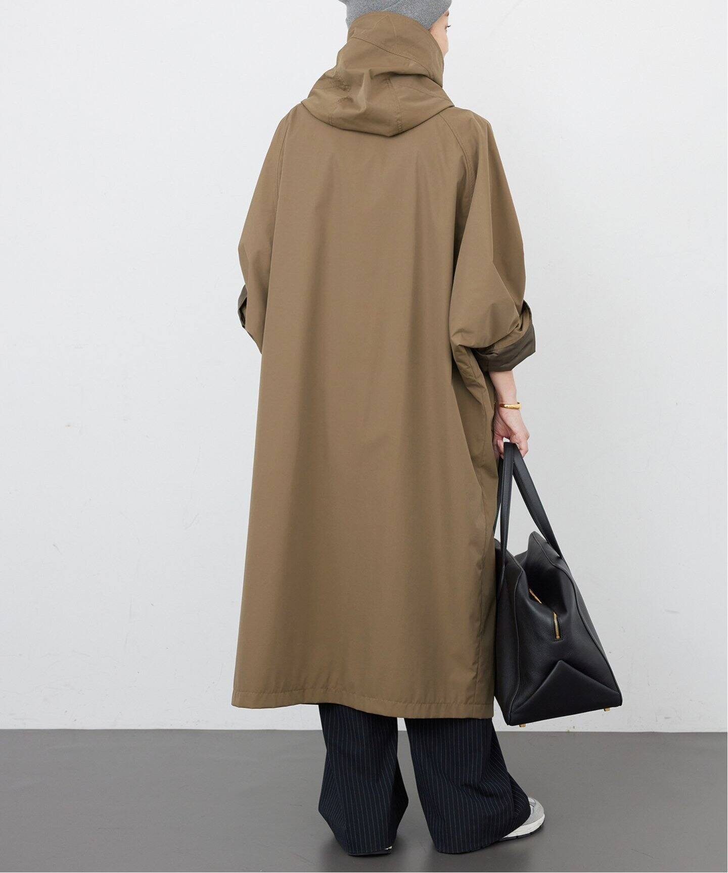 LIBERADD/リベラド】 HOODIE LONG ブルゾン（ナイロンジャケット  