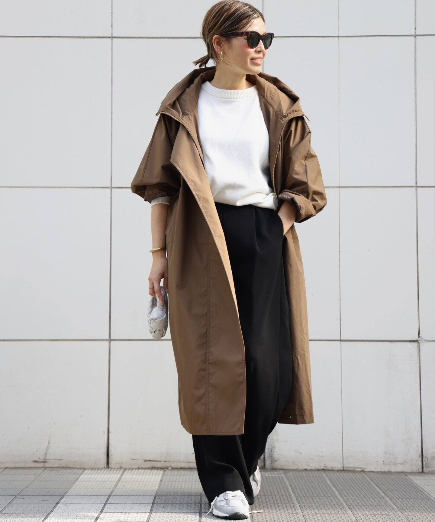 LIBERADD/リベラド】 HOODIE LONG ブルゾン（ナイロンジャケット  