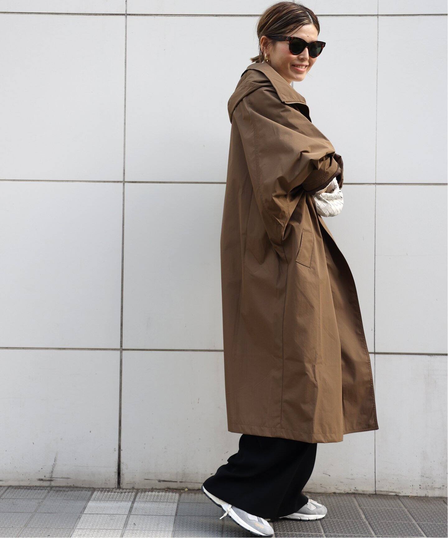 LIBERADD/リベラド】 HOODIE LONG ブルゾン（ナイロンジャケット  