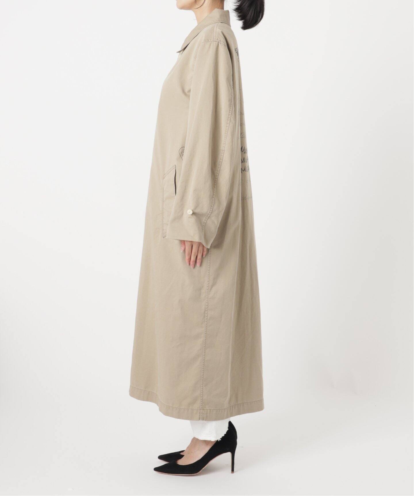 MADISONBLUE / マディソンブルー】CRAFFITI COAT（ステンカラーコート 