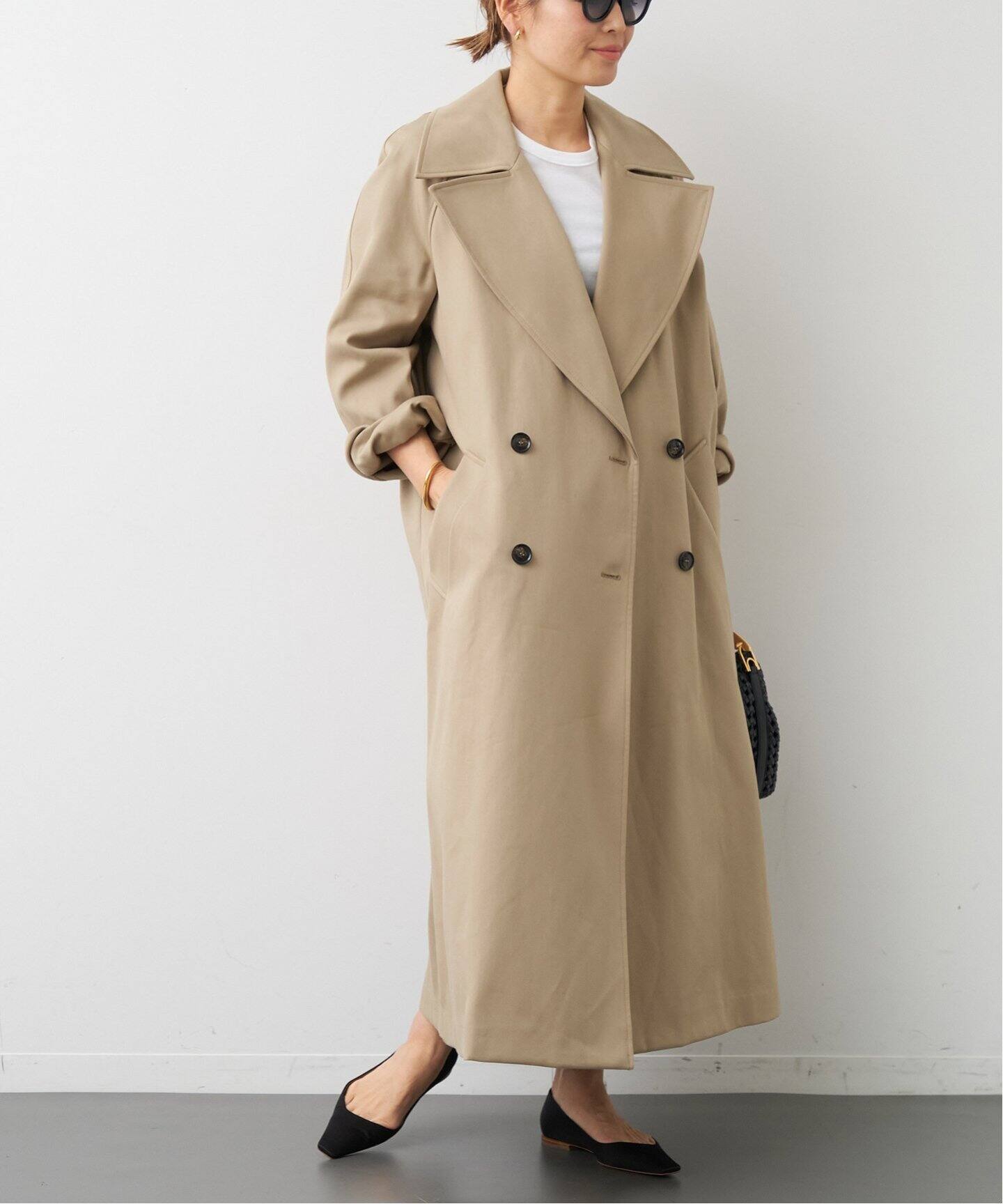 Deuxieme Classe】ロングトレンチコート 