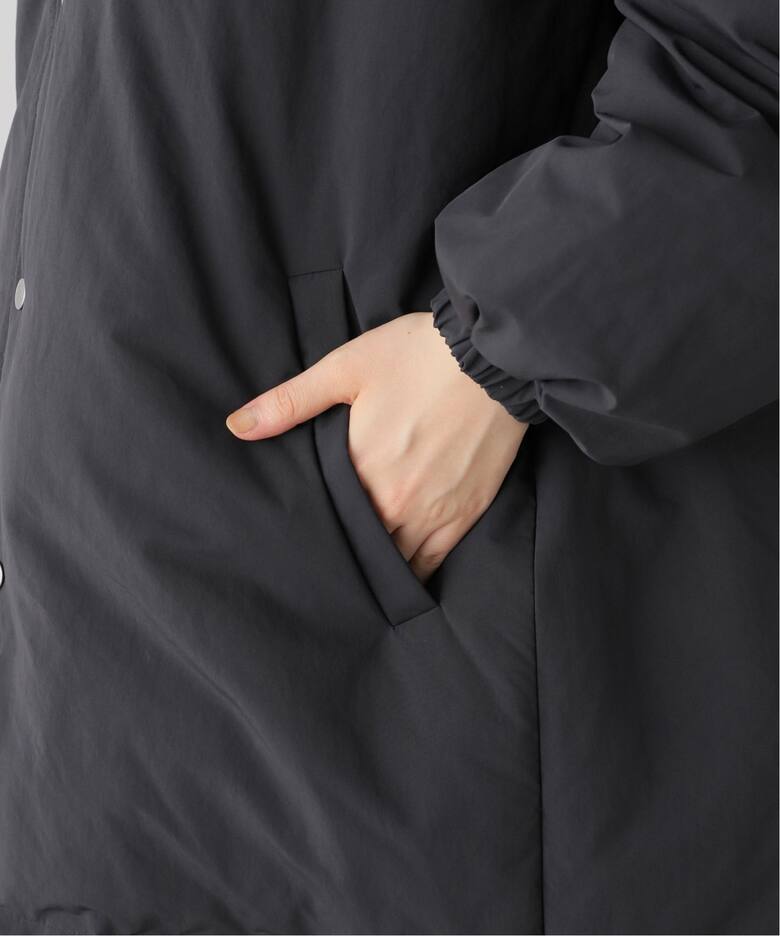 CALUX/キャラクス】 PUFFER COACH JACKET（ダウンジャケット