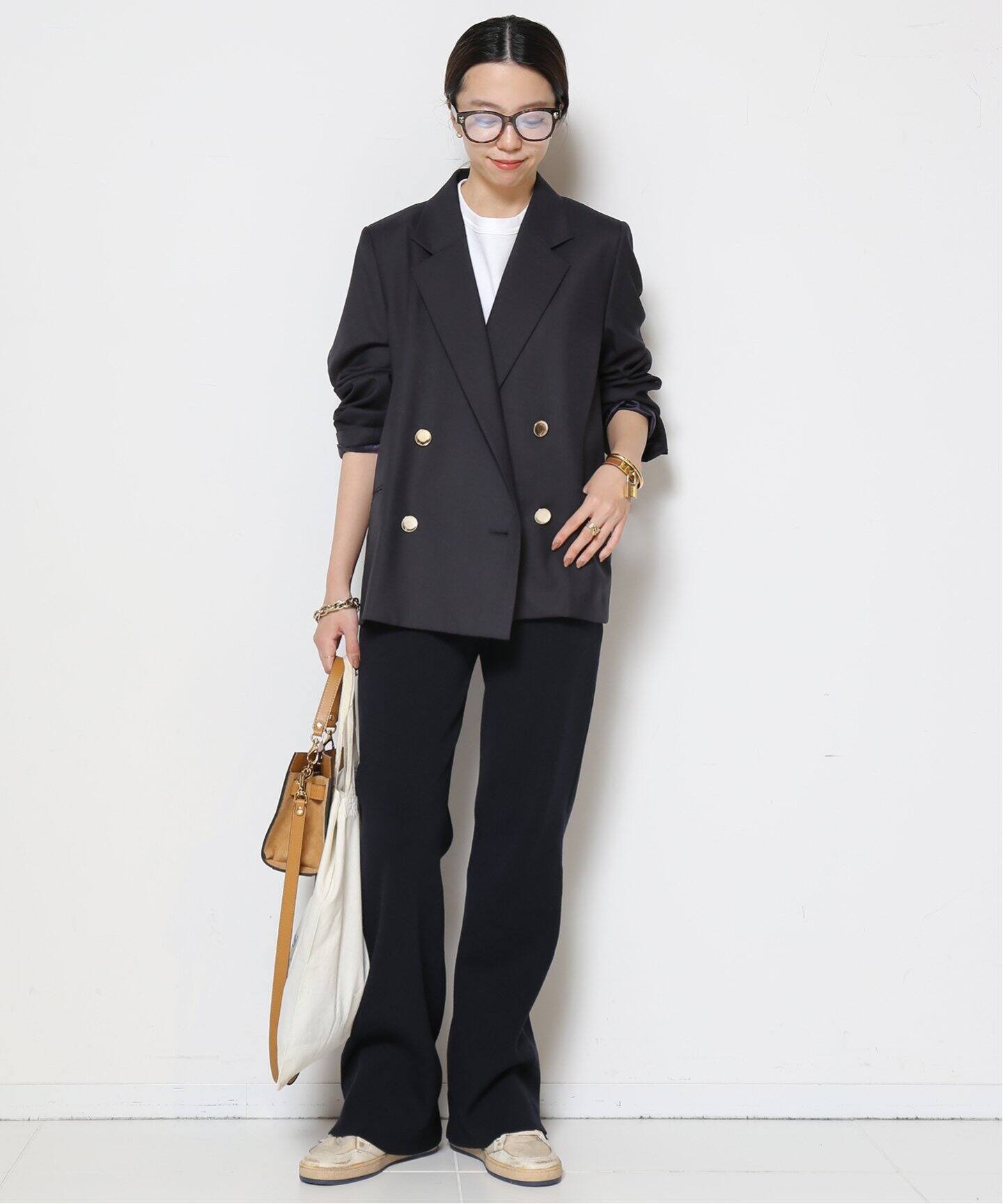 Col Pierrot/コルピエロ】*WOOL SURGE DOUBLE ジャケット（テーラード  