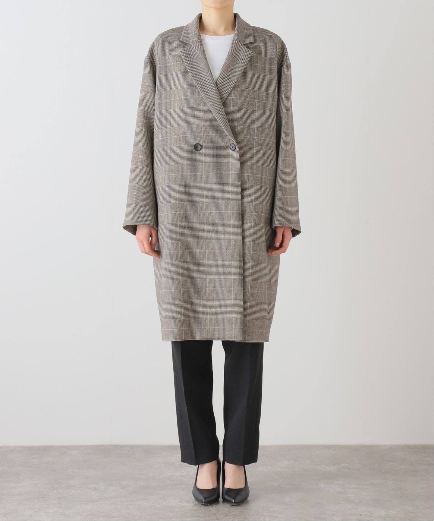Col Pierrot/コルピエロ】ライトダブルクロスコート（チェスターコート  